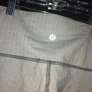 Lululemon Knit Cream Leggings